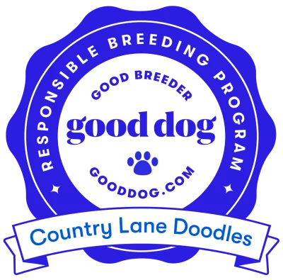 Good Dog Responsible Breeding Program – Country Lane Doodles approved breeder